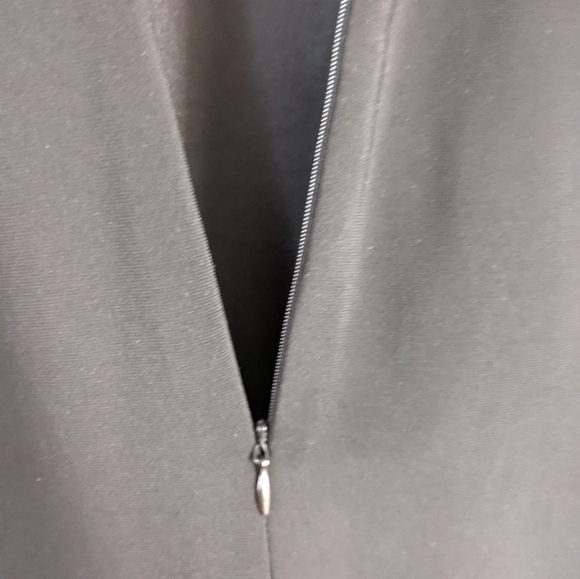 Vintage JOSEPH RIBKOFF black statement strap dress in size 8 - Picture 7 of 9